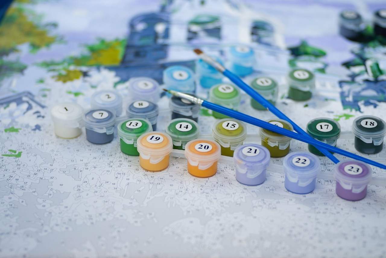 Pintar con números con los kits para principiantes de Pintar Números más recomendados a nivel europeo