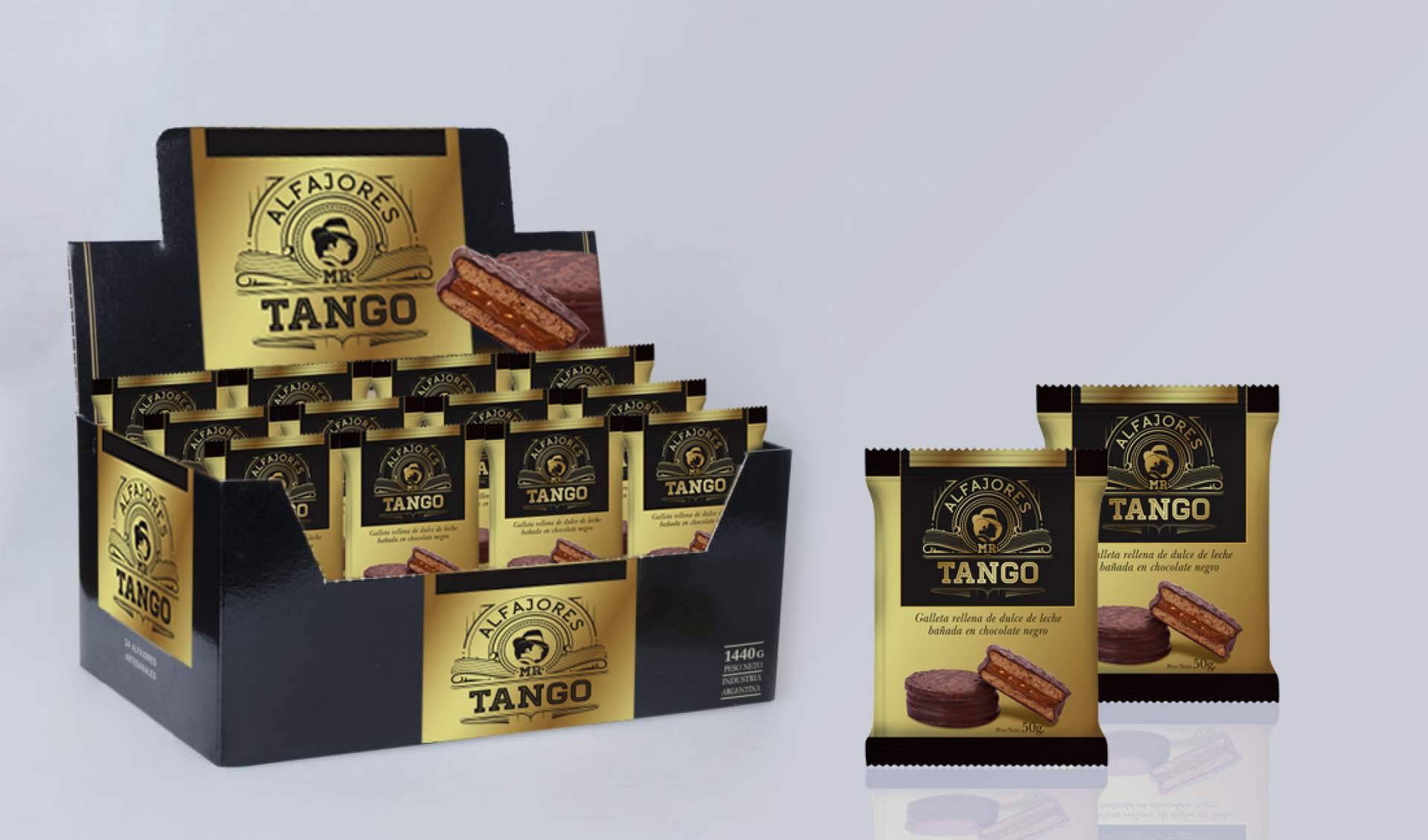 Alfajor de chocolate y dulce de leche de Alpimar Alimentación: los dulces favoritos de los amantes de la gastronomía argentina