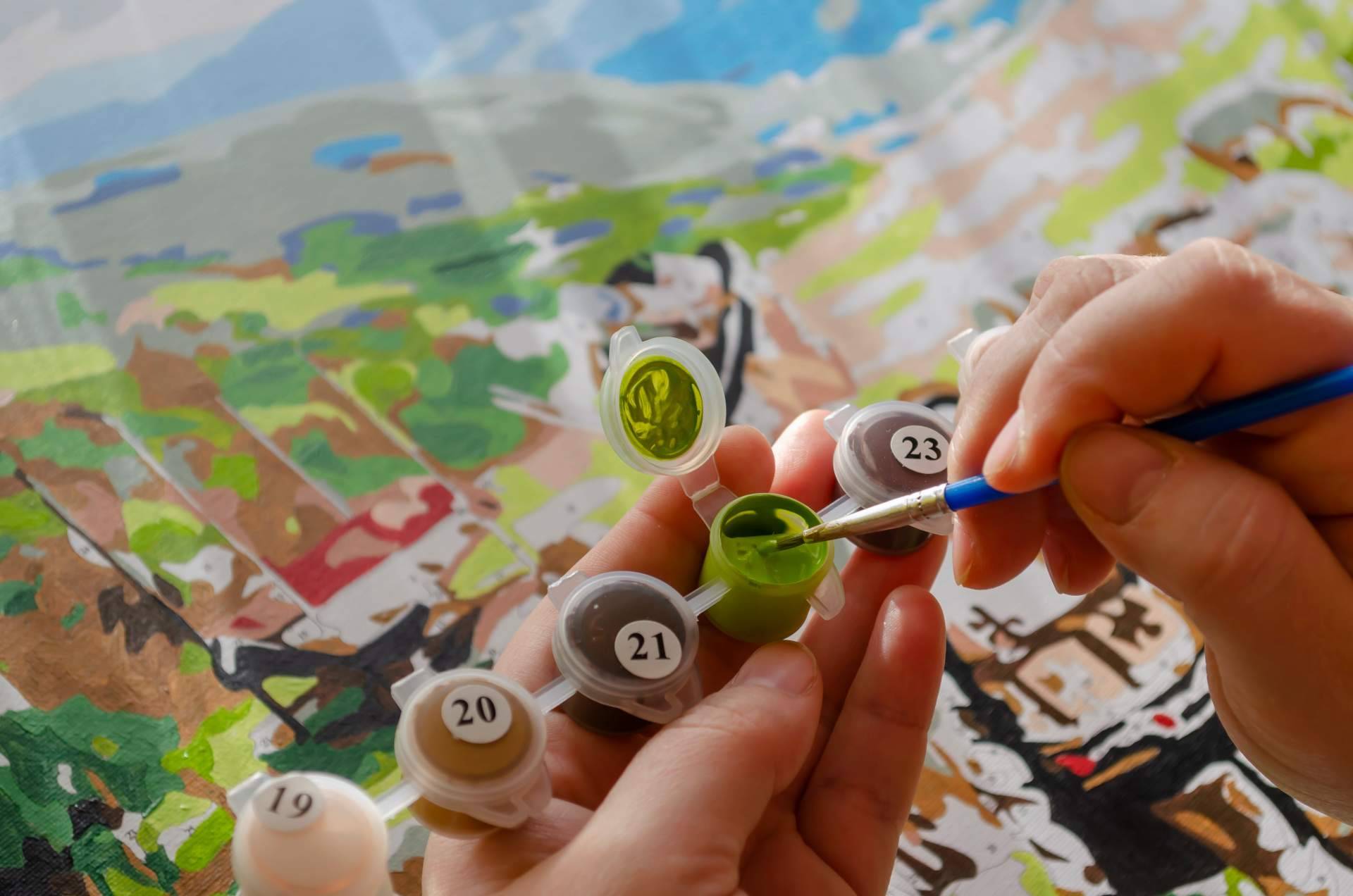 Pintar Números: iniciarse en el arte de la pintura nunca fue tan sencillo