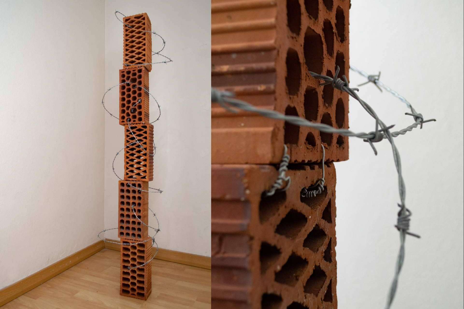 La exposición del artista Javier Arango Garfias, El Mal Salvaje, paga la deuda de un espacio en proceso de desahucio