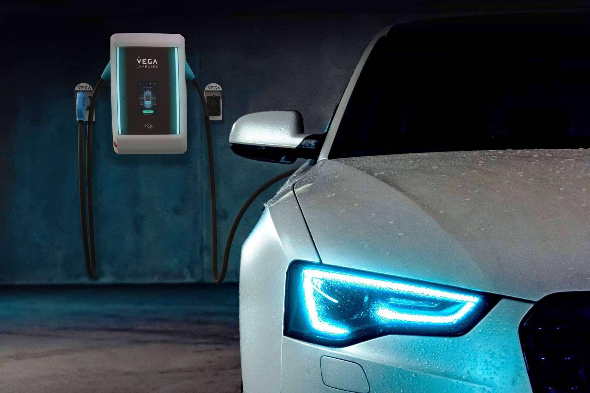 ALOHA Gravity, la nueva estación de recarga DC de altas prestaciones y diseño rompedor de la compañía VEGA Chargers