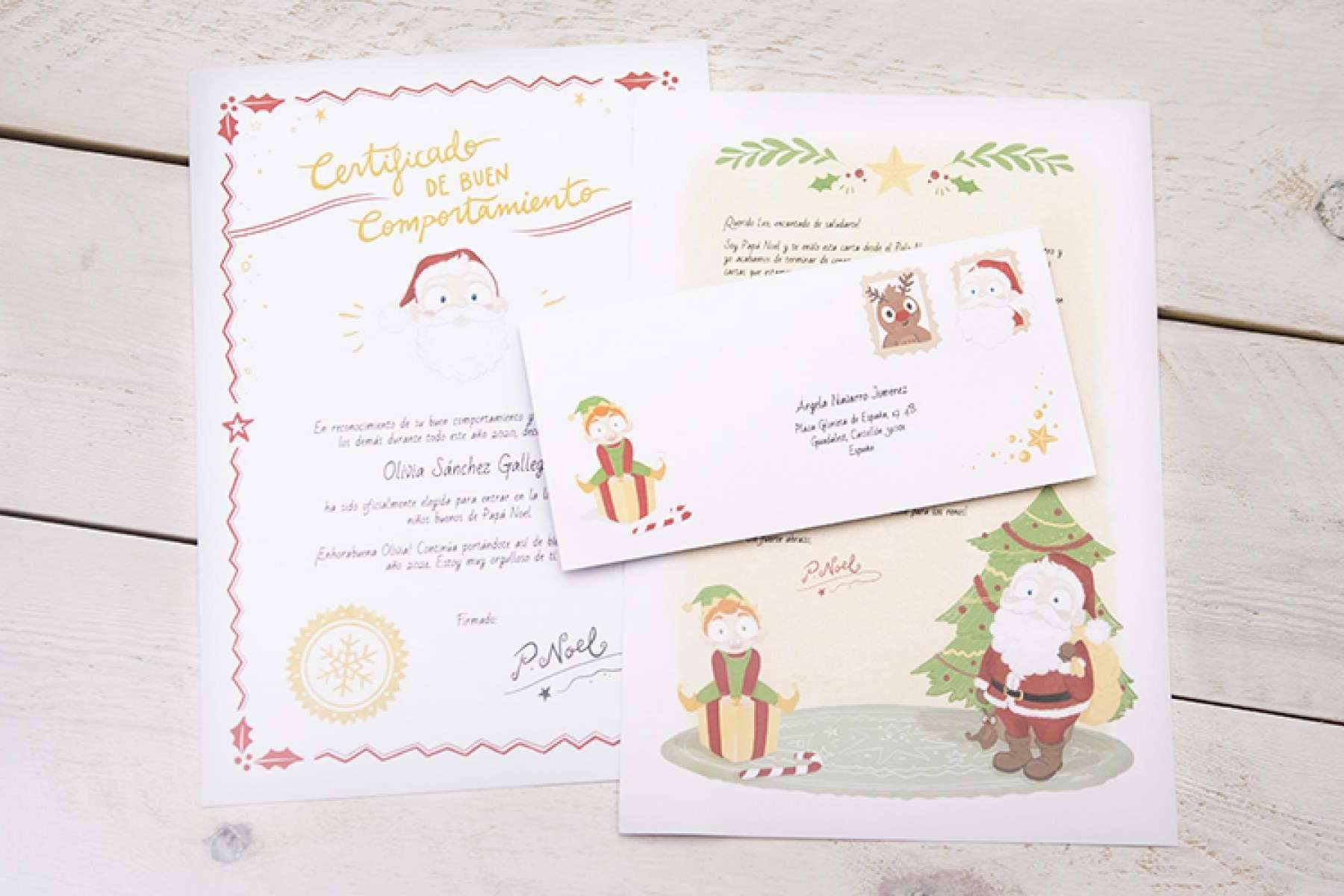 La carta de Papá Noel en Carta Personalizada, por Judith Navarrete