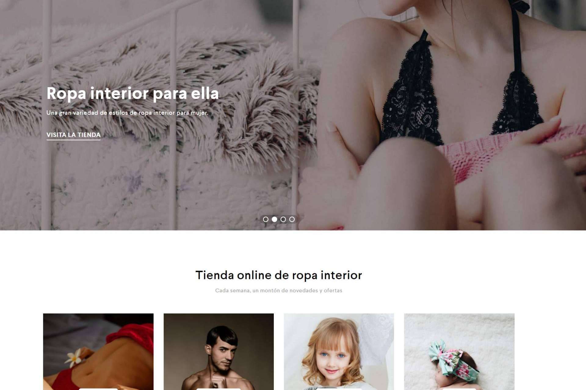 Las ventajas de comprar en línea la ropa interior, con Selinteriores