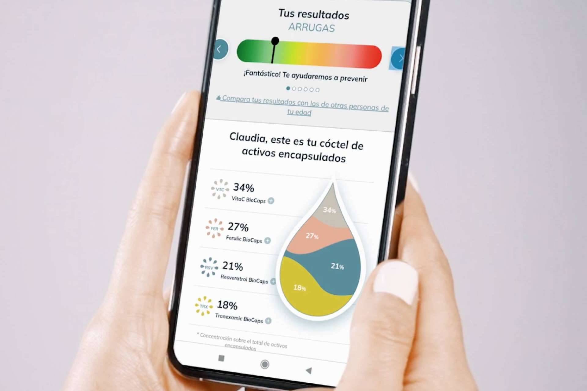 Análisis facial y cosmética personalizada en la empresa iMstant Cosmeceutics