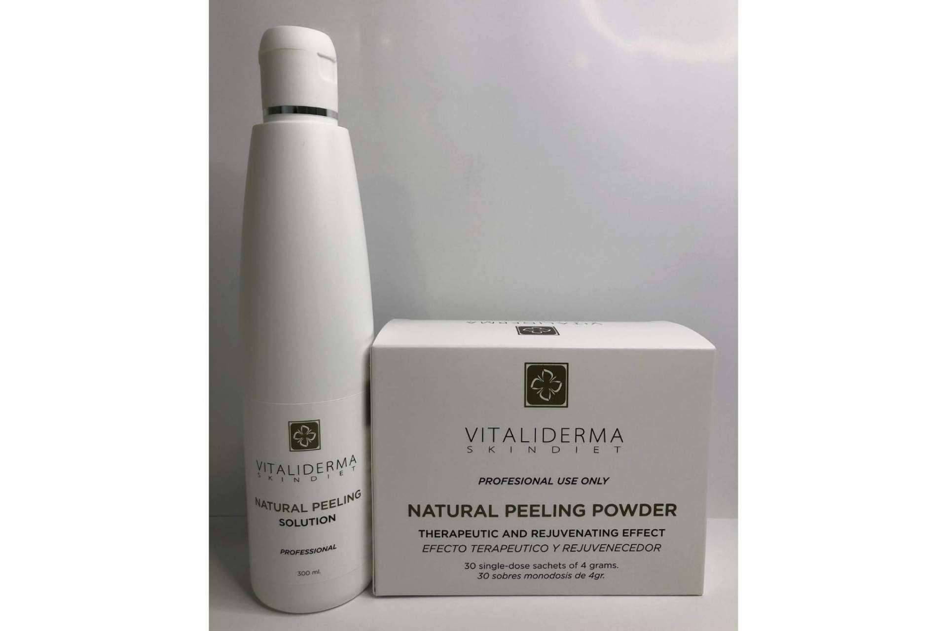 Los productos de cosmética que crea Vitaliderma a partir de ingredientes totalmente naturales, como el Bio-Peeling