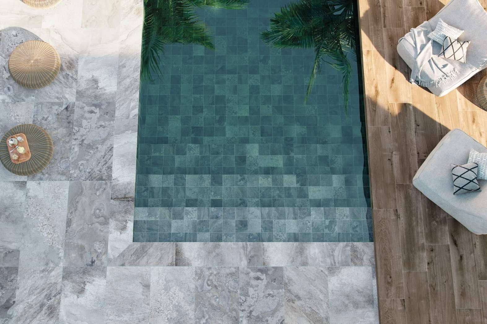 ¿Por qué elegir gres porcelánico para la piscina?, por Interazulejo