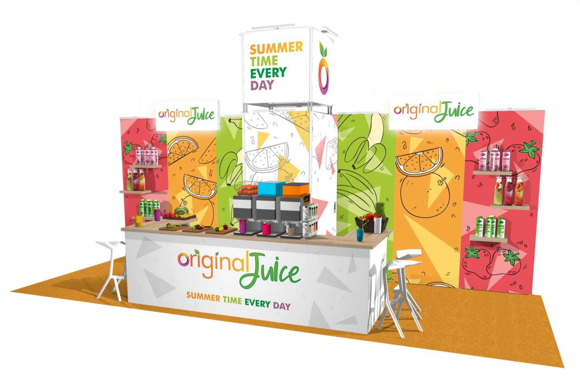 Ventajas de contar con los stands portátiles de Olika