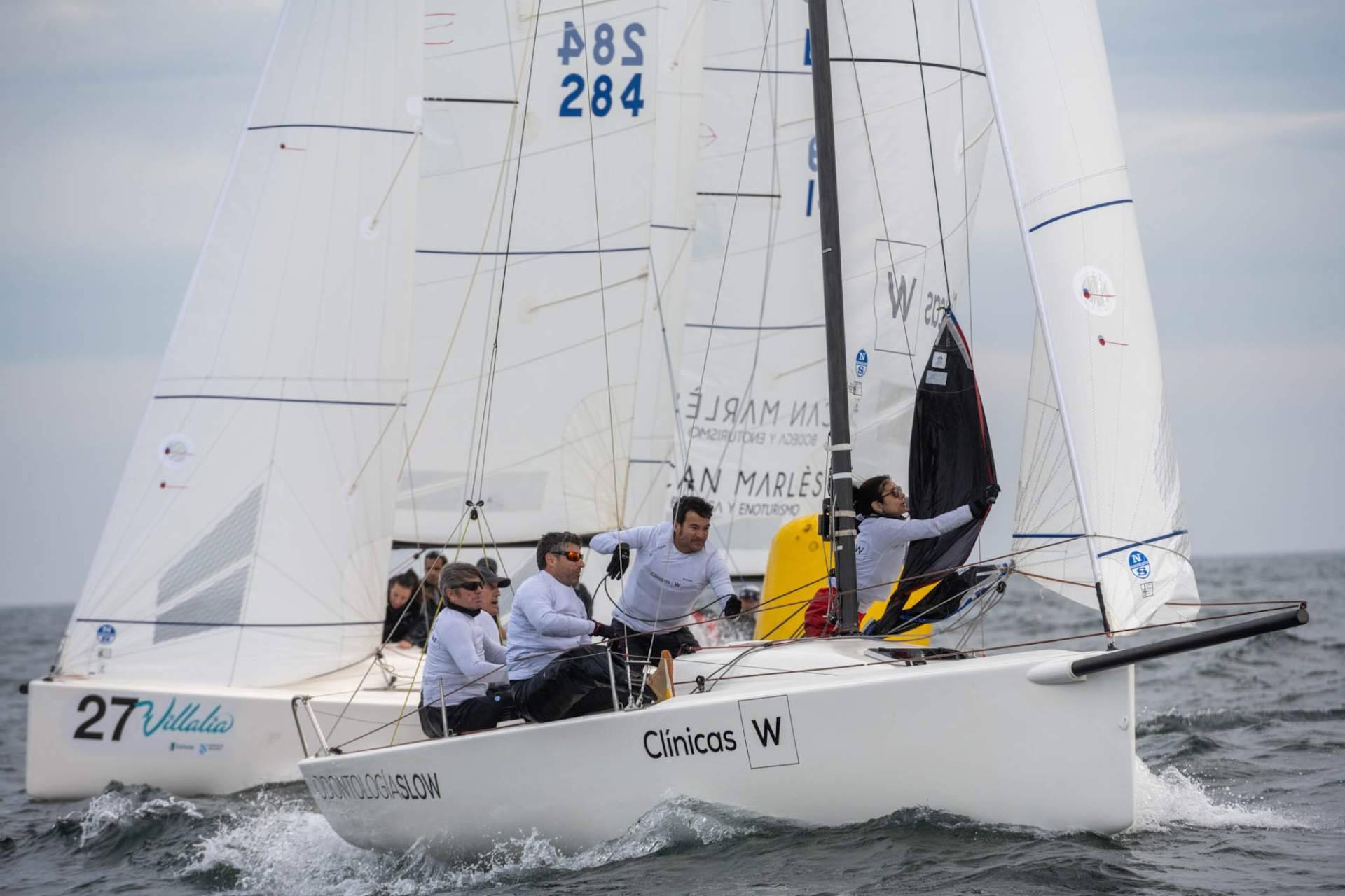 El J70 canario 'Clínicas W Sailing Team' llega por primera vez a Palma de Mallorca