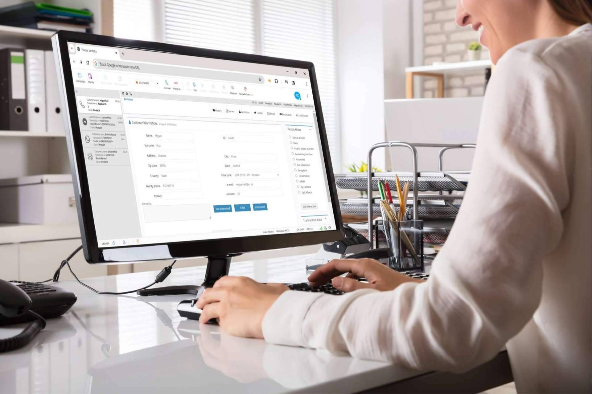 Redefinir la agent-experience en un contact center. Conociendo la nueva interfaz de ICR Evolution
