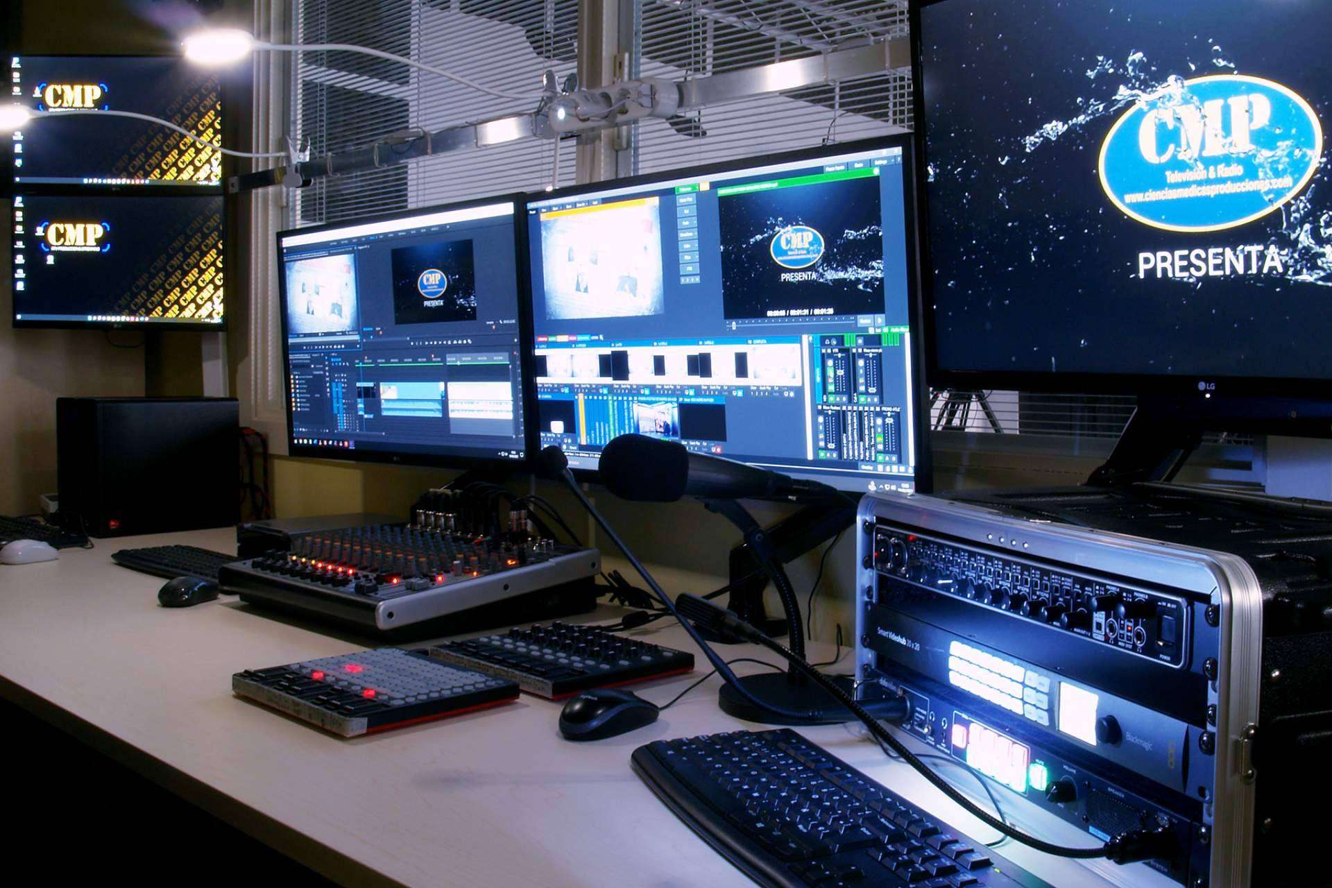 Creación de canales de televisión corporativos por streaming con CMP
