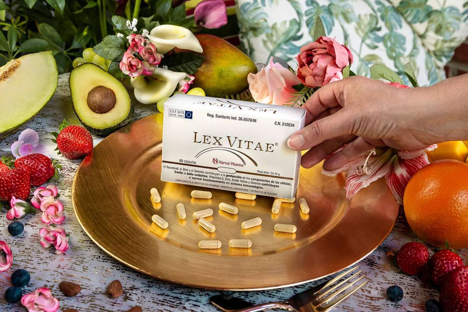 Cuidarse desde el interior con el antioxidante oral Lex Vitae