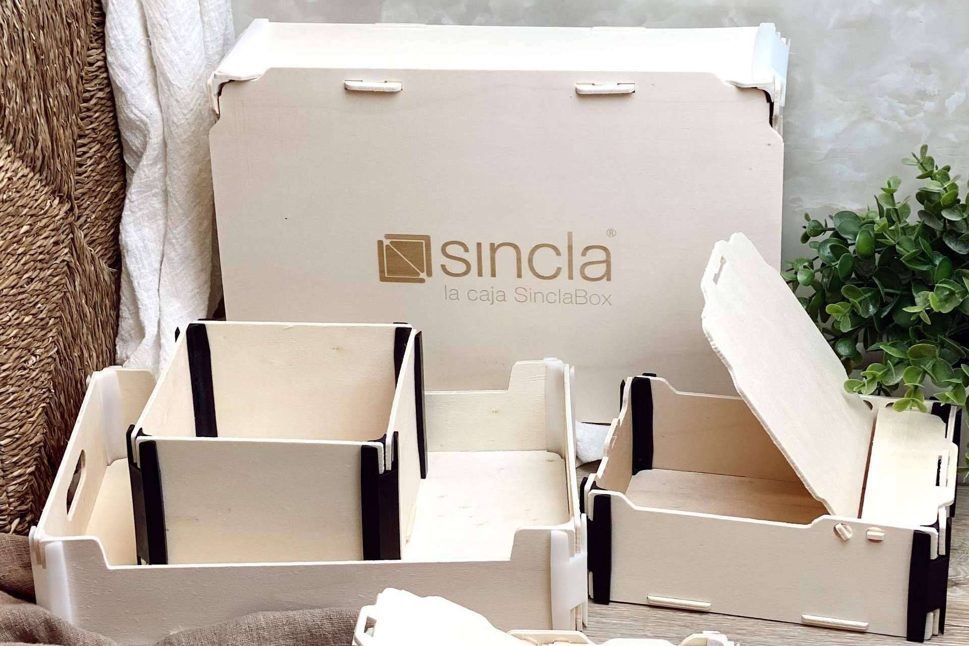 Sincla lanza cajas de madera que realzan la presentación de productos mediante diseño y personalización