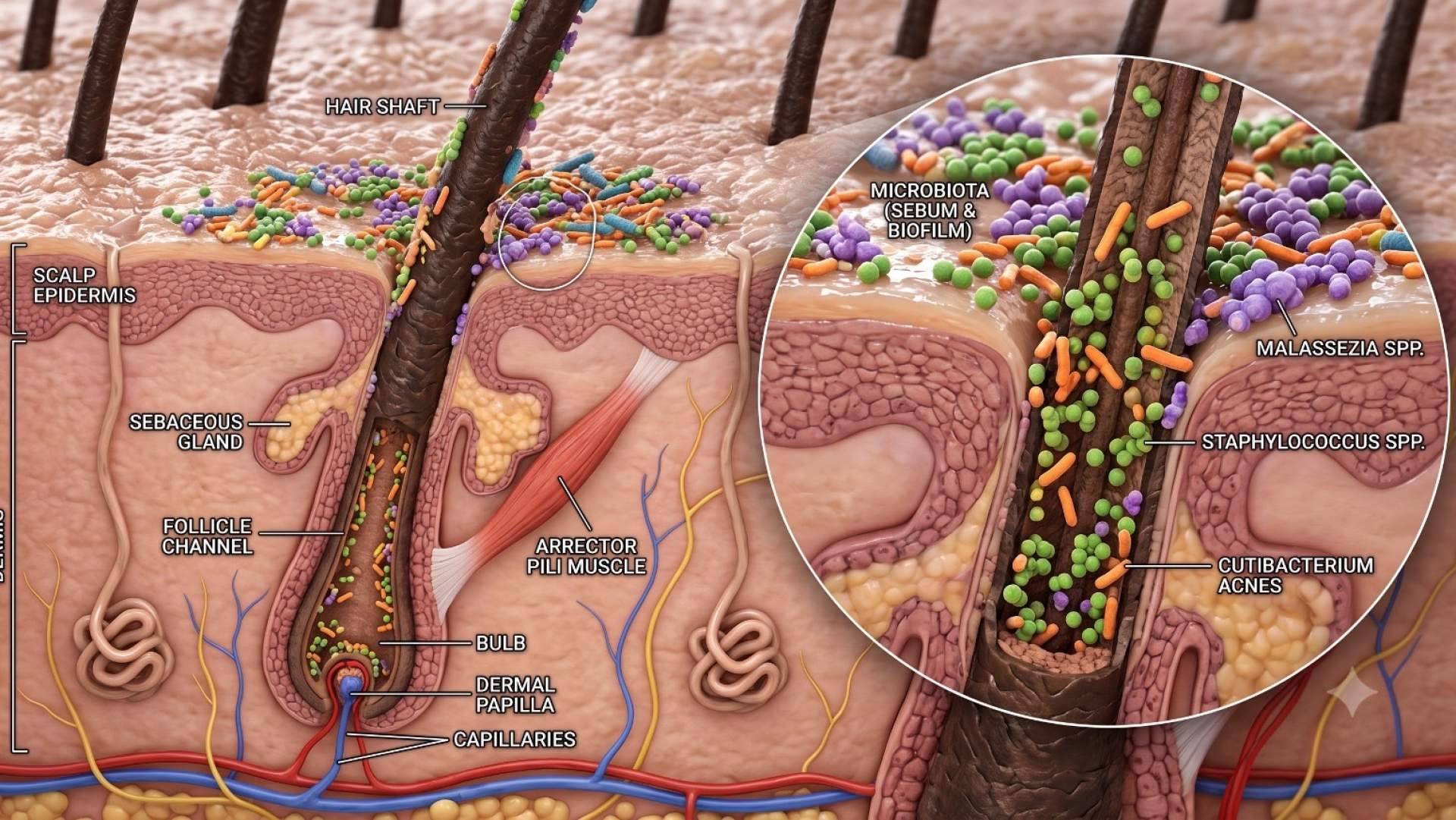 La caída de cabello también depende del microbioma capilar, según la Dra. Janeth Arévalo